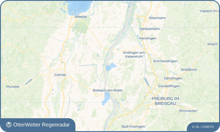 OtterWetter Regenradar-Widget Burkheim