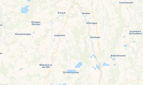 Regenradar-Vorschau: aktuelle Niederschläge in Bußmannshausen und Umgebung