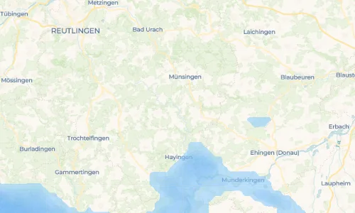 Regenradar Buttenhausen: aktuelle Niederschläge in Buttenhausen und Umgebung, Stand 22. Oktober 2026 um 11:55 Uhr