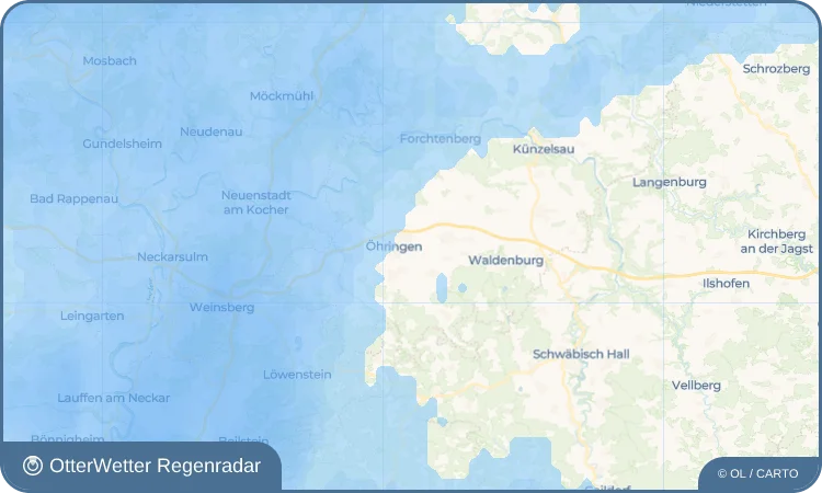 Wetter-Widget-Vorschau mit Vorhersagedaten für Cappel