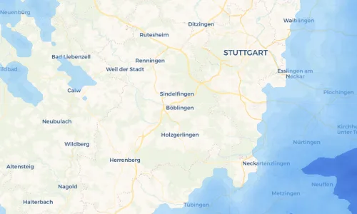Regenradar Vorschaubild - Aktuelle Niederschläge in City Carré und Umgebung