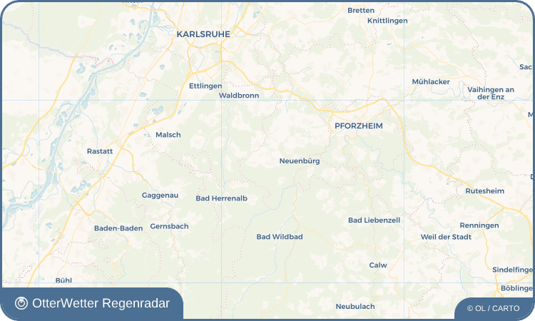 OtterWetter Regenradar-Widget Conweiler