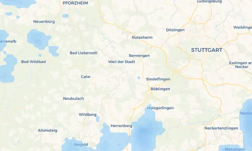 Regenradar Vorschaubild - Aktuelle Niederschläge in Dätzingen und Umgebung