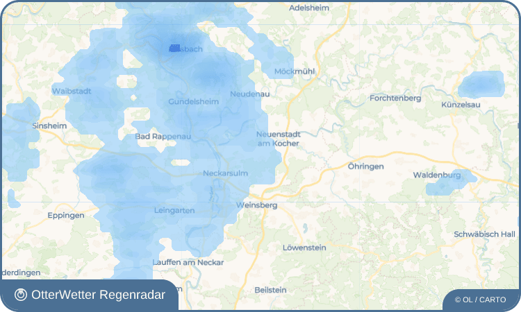 Widget-Vorschau für Dahenfeld Wetter-Widget-Vorschau mit Vorhersagedaten für Dahenfeld