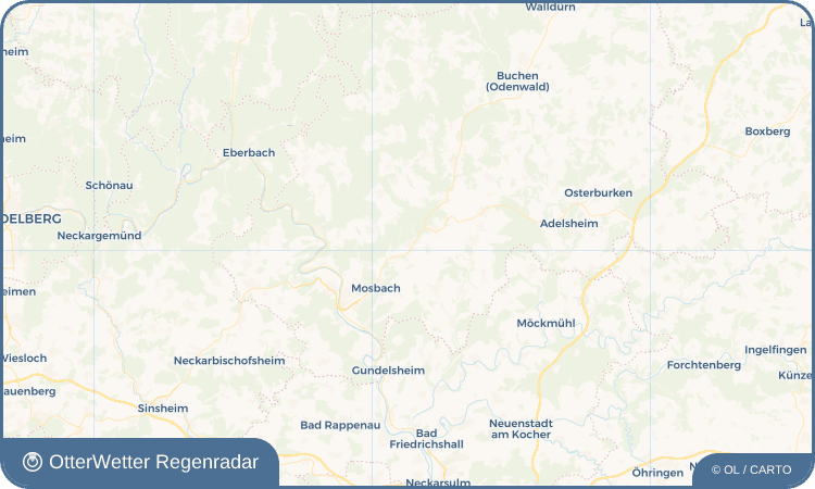 Wetter-Widget-Vorschau mit Vorhersagedaten für Dallau