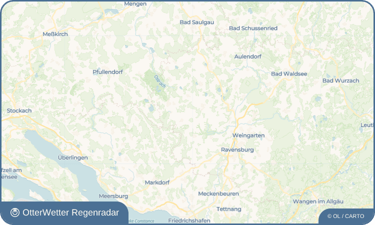 OtterWetter Regenradar-Widget Danketsweiler