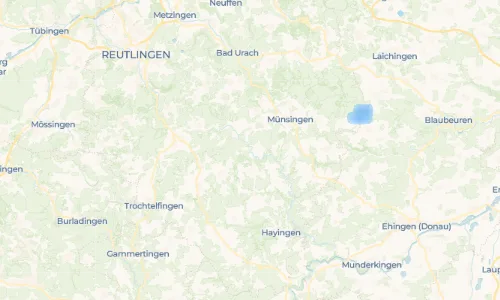 Regenradar Vorschaubild - Aktuelle Niederschläge in Dapfen und Umgebung