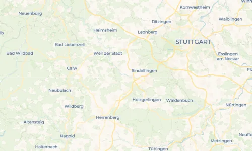 Regenradar Darmsheim: aktuelle Niederschläge in Darmsheim und Umgebung, Stand 28. Oktober 2026 um 22:30 Uhr