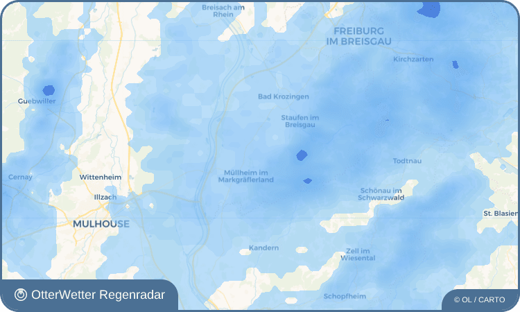 Wetter-Widget-Vorschau mit Vorhersagedaten für Dattingen