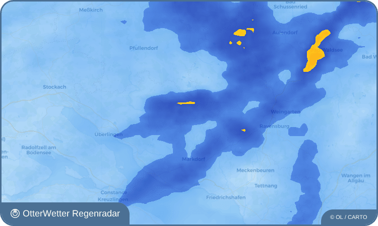 Wetter-Widget-Vorschau mit Vorhersagedaten für Deggenhausen
