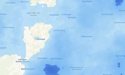 Regenradar Vorschaubild - Aktuelle Niederschläge in Deilingen und Umgebung