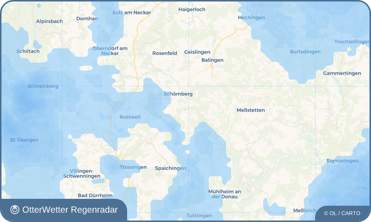 Wetter-Widget-Vorschau mit Vorhersagedaten für Deilingen