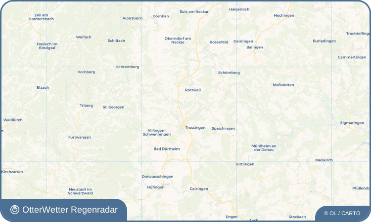 OtterWetter Regenradar-Widget Deißlingen