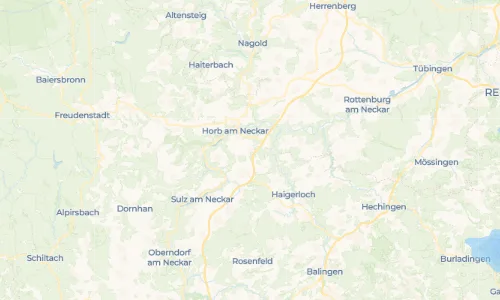 Regenradar Vorschaubild - Aktuelle Niederschläge in Dettensee und Umgebung
