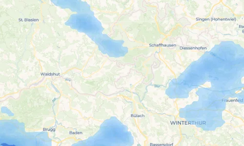 Regenradar-Vorschau: aktuelle Niederschläge in Dettighofen und Umgebung
