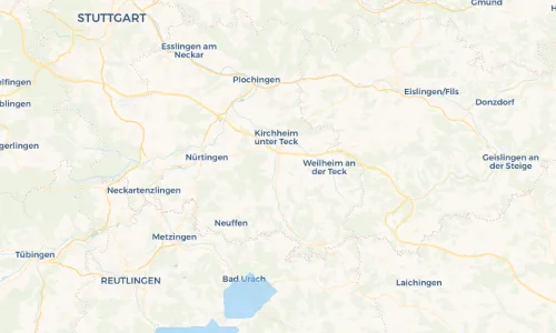 Regenradar Vorschaubild - Aktuelle Niederschläge in Dettingen unter Teck und Umgebung