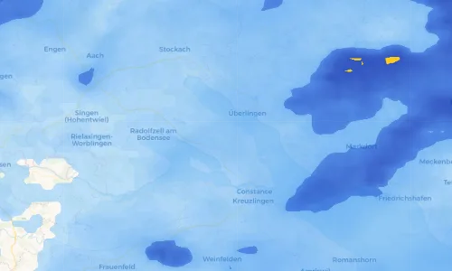 Regenradar Vorschaubild - Aktuelle Niederschläge in Dettingen und Umgebung