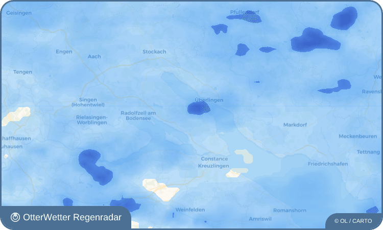 OtterWetter Regenradar-Widget Dettingen