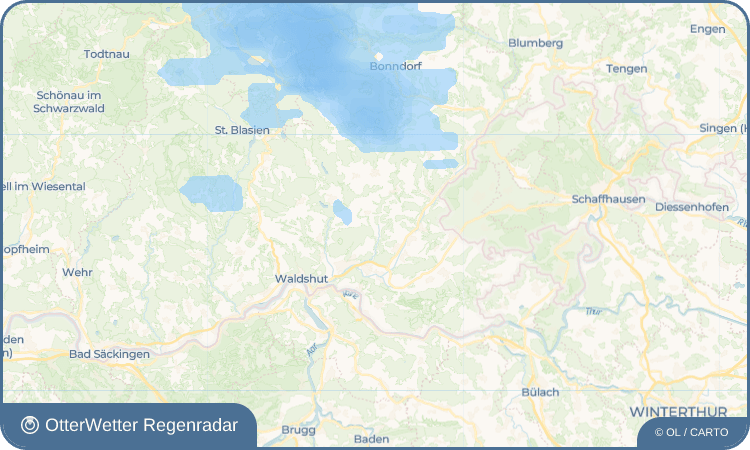 OtterWetter Regenradar-Widget Detzeln
