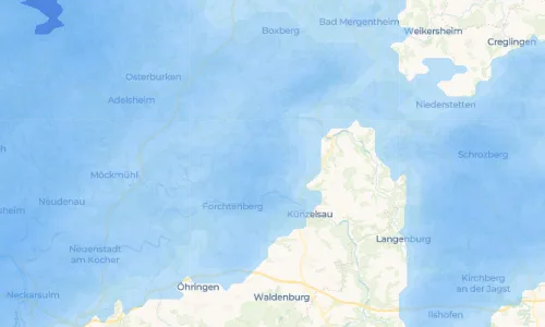 Regenradar Vorschaubild - Aktuelle Niederschläge in Diebach und Umgebung