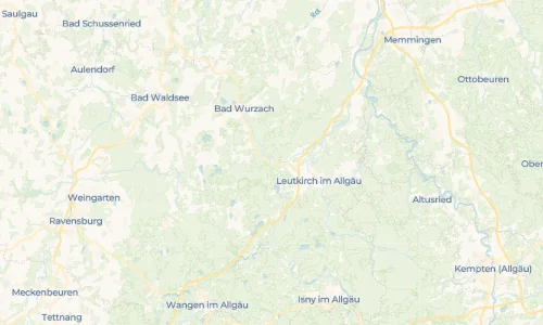 Regenradar Vorschaubild - Aktuelle Niederschläge in Diepoldshofen und Umgebung