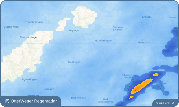 OtterWetter Regenradar-Widget Dietelhofen