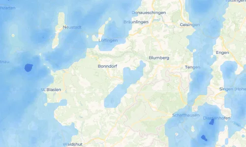 Regenradar Vorschaubild - Aktuelle Niederschläge in Dillendorf und Umgebung