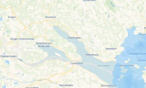 Regenradar Dingelsdorf: aktuelle Niederschläge in Dingelsdorf und Umgebung, Stand 22. Oktober 2026 um 16:00 Uhr