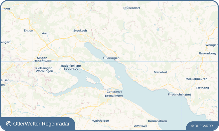 OtterWetter Regenradar-Widget Dingelsdorf
