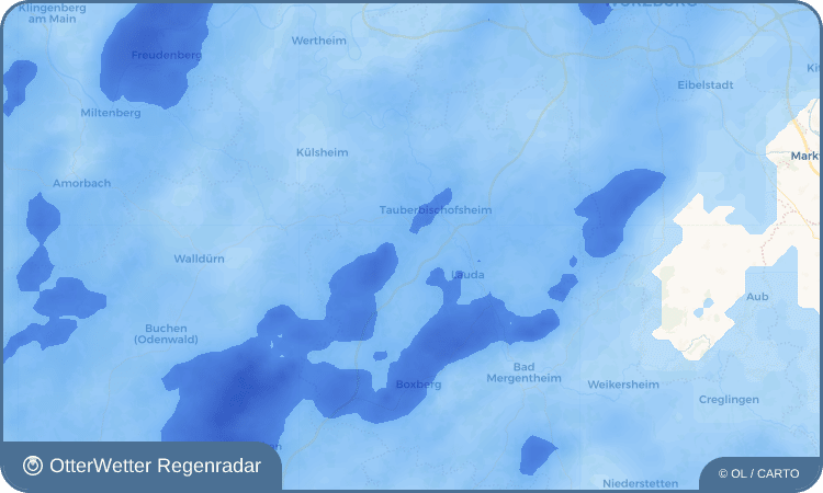 OtterWetter Regenradar-Widget Dittwar