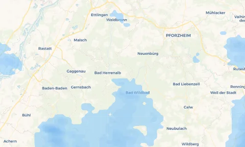 Regenradar Vorschaubild - Aktuelle Niederschläge in Dobel und Umgebung