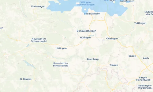 Regenradar Vorschaubild - Aktuelle Niederschläge in Döggingen und Umgebung