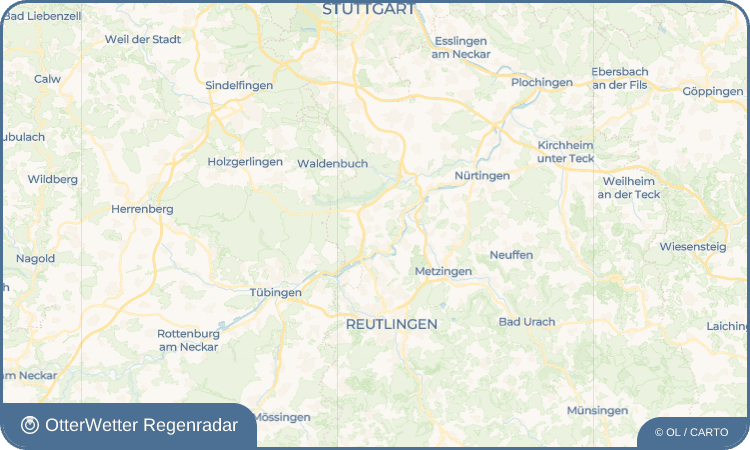 OtterWetter Regenradar-Widget Dörnach