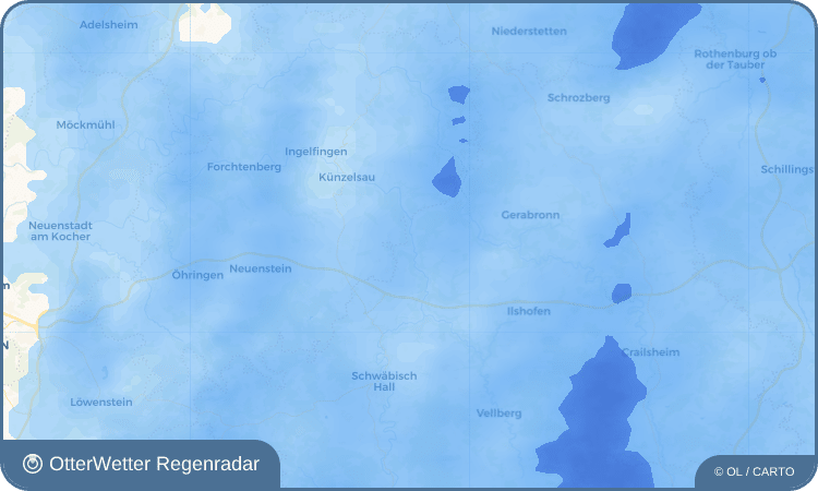 Widget-Vorschau für Döttingen Wetter-Widget-Vorschau mit Vorhersagedaten für Döttingen