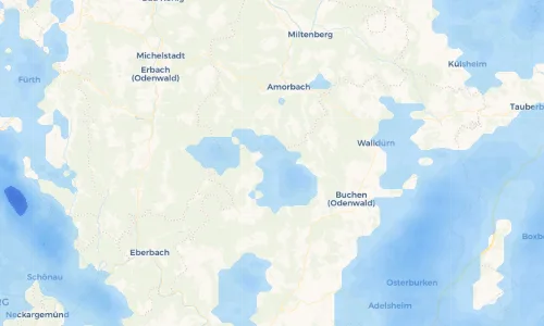 Regenradar Vorschaubild - Aktuelle Niederschläge in Donebach und Umgebung