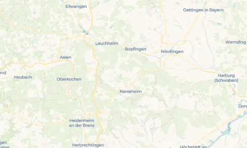 Regenradar Vorschaubild - Aktuelle Niederschläge in Dorfmerkingen und Umgebung
