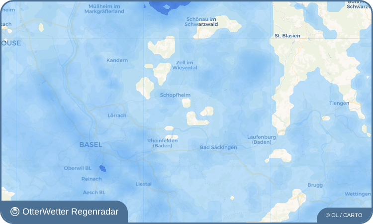 Widget-Vorschau für Dossenbach Wetter-Widget-Vorschau mit Vorhersagedaten für Dossenbach