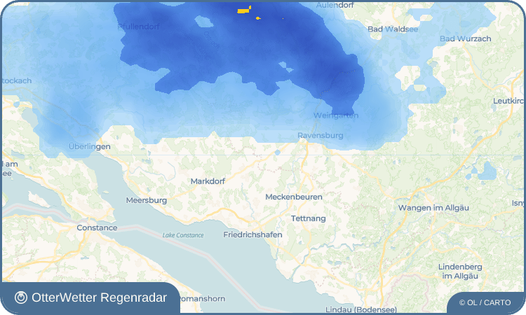 OtterWetter Regenradar-Widget Dürnast