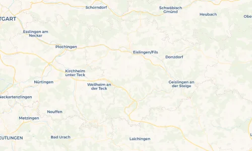 Regenradar Vorschaubild - Aktuelle Niederschläge in Dürnau und Umgebung
