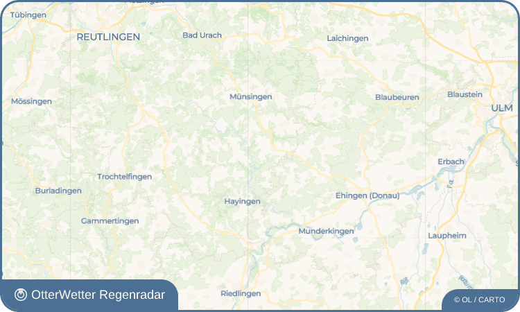 OtterWetter Regenradar-Widget Dürrenstetten