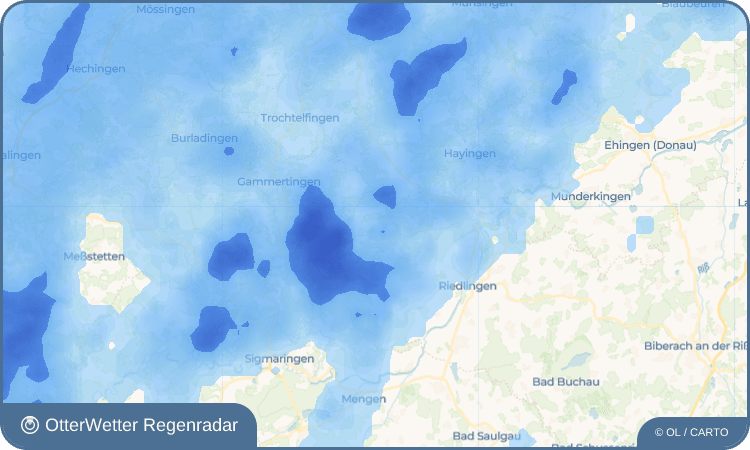Wetter-Widget-Vorschau mit Vorhersagedaten für Dürrenwaldstetten