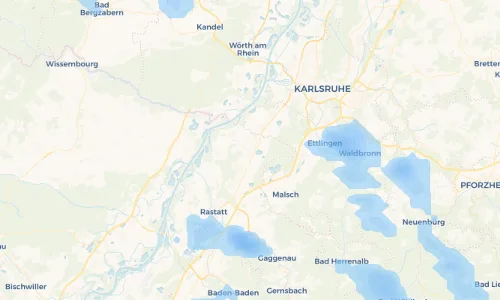 Regenradar Vorschaubild - Aktuelle Niederschläge in Durmersheim und Umgebung