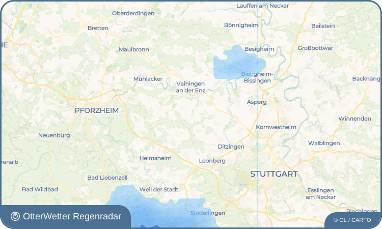 Widget-Vorschau für Eberdingen Wetter-Widget-Vorschau mit Vorhersagedaten für Eberdingen