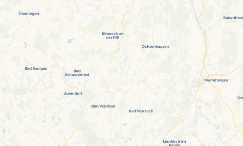 Regenradar Vorschaubild - Aktuelle Niederschläge in Eberhardzell und Umgebung