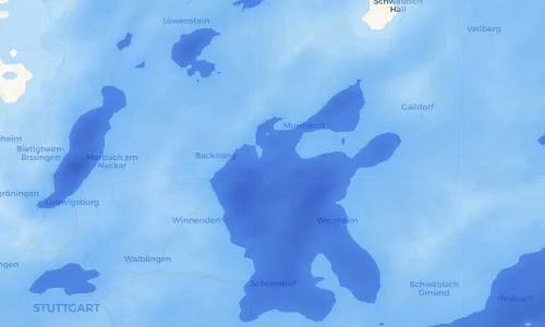 Regenradar Vorschaubild - Aktuelle Niederschläge in Ebersberg und Umgebung
