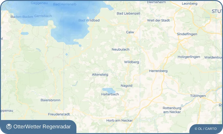 Wetter-Widget-Vorschau mit Vorhersagedaten für Ebershardt