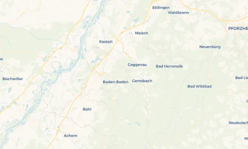Regenradar-Vorschau: aktuelle Niederschläge in Ebersteinburg und Umgebung