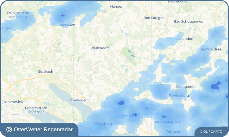 Wetter-Widget-Vorschau mit Vorhersagedaten für Echbeck