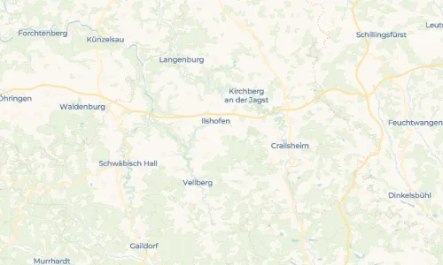 Regenradar Vorschaubild - Aktuelle Niederschläge in Eckartshausen und Umgebung