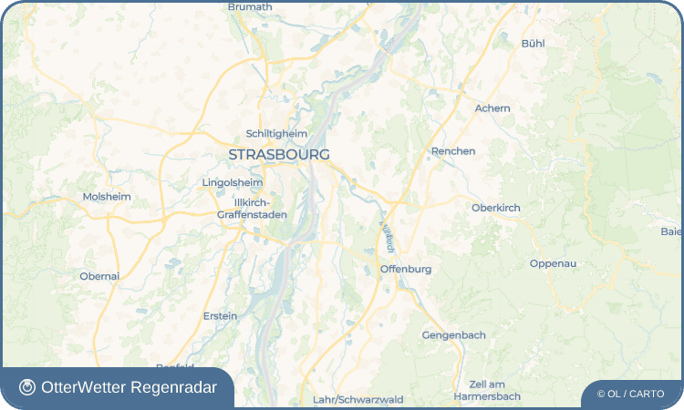 OtterWetter Regenradar-Widget Eckartsweier